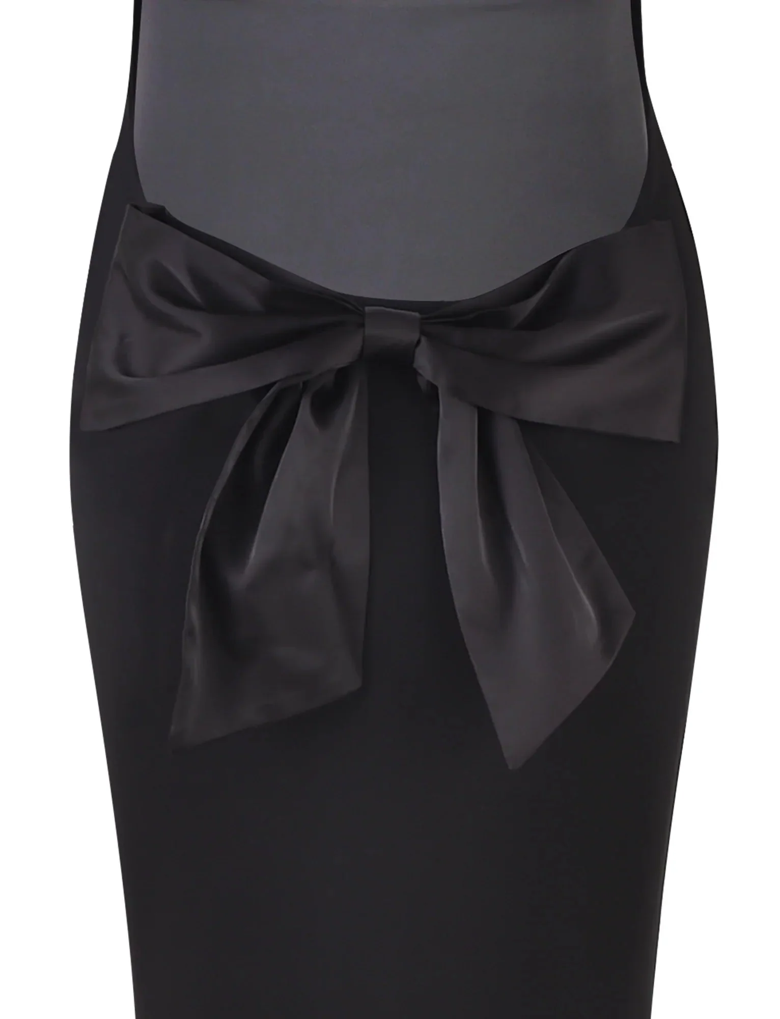 Robe longue femme dos nu avec bretelles réglables - Image 3