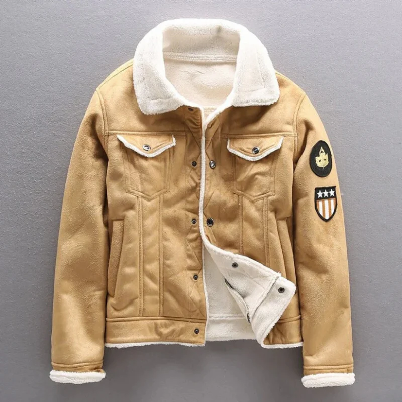 Veste homme doublée en polaire manches longues avec poches - Image 4