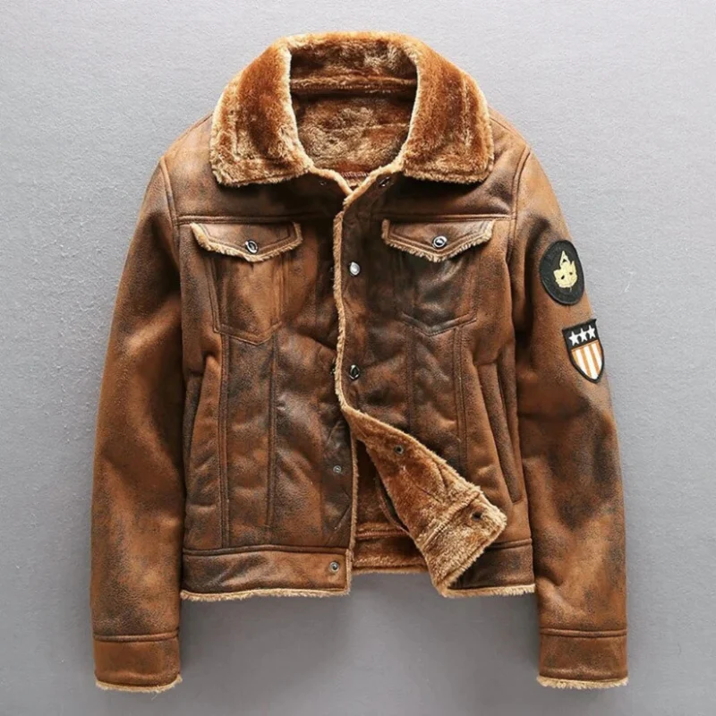Veste homme doublée en polaire manches longues avec poches - Image 5
