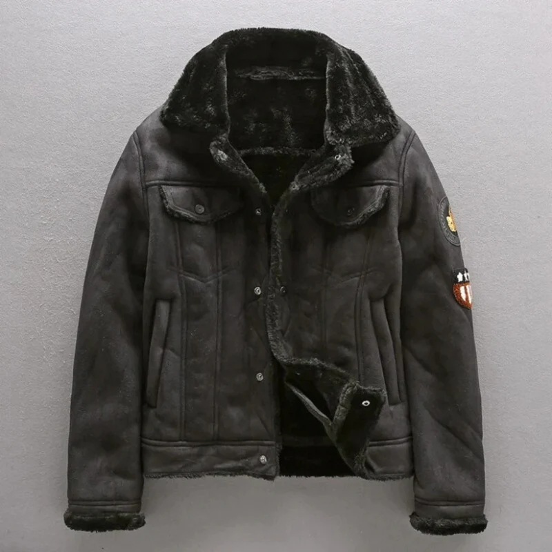 Veste homme doublée en polaire manches longues avec poches - Image 6
