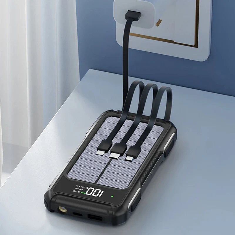 Batterie solaire portable 4-en-1 SunCharge - Image 3