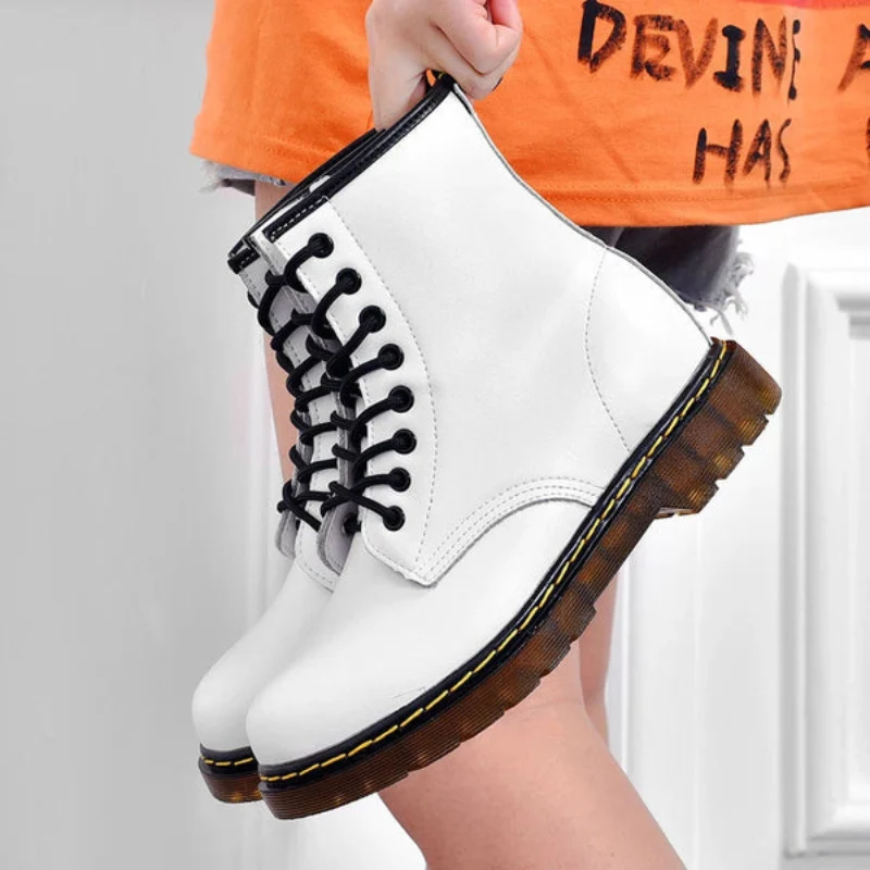 Bottines à lacets femme semelle antidérapante - Image 9