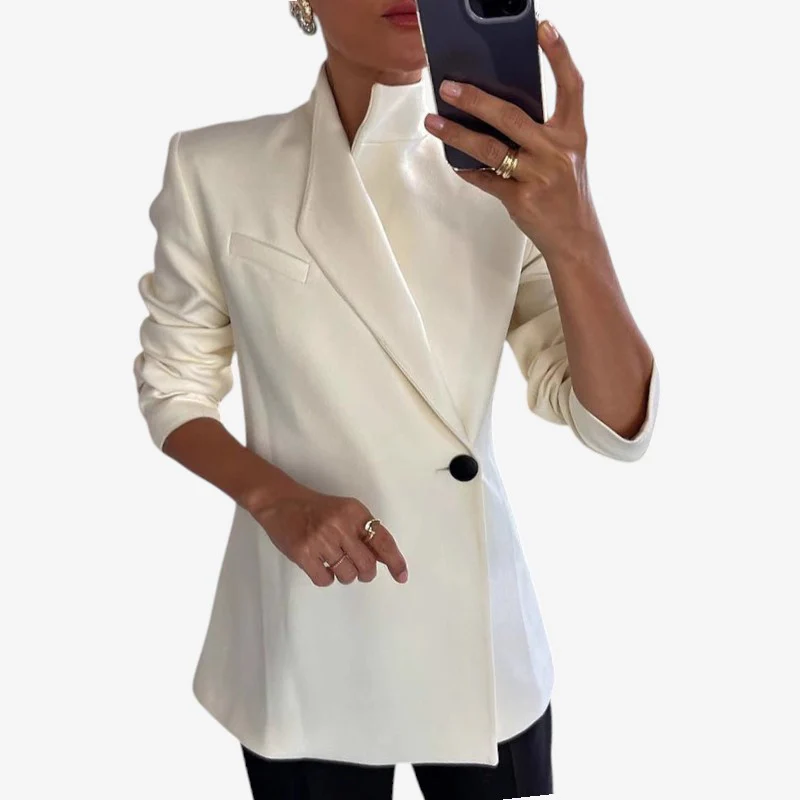 Talia – Blazer à manches longues et col replié - Image 2