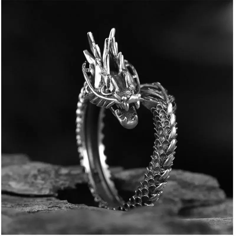 Talvor - Bague vintage dragon Talvor - Image 2