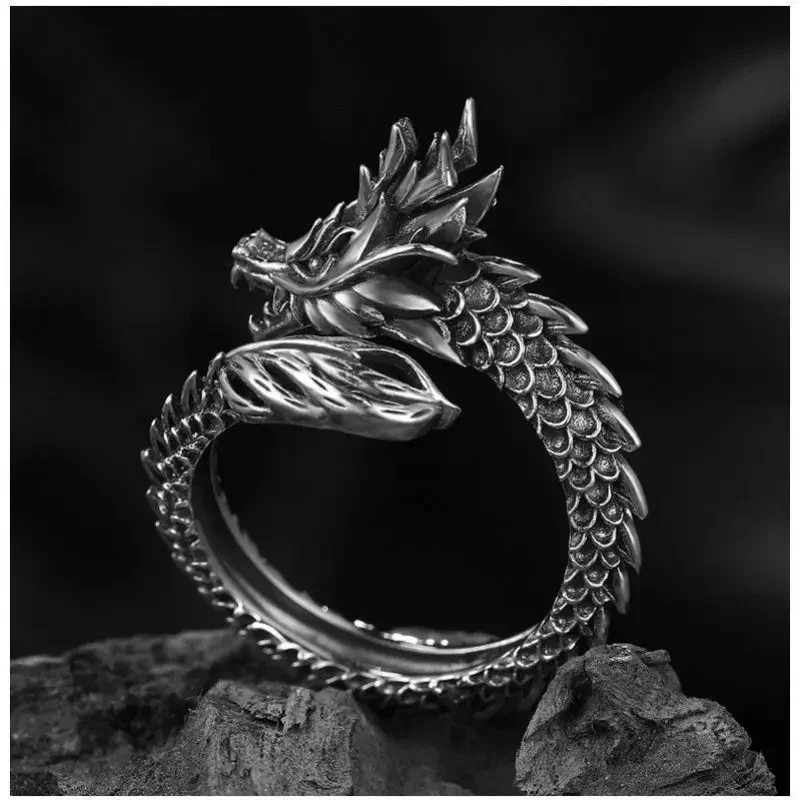 Talvor - Bague vintage dragon Talvor - Image 3