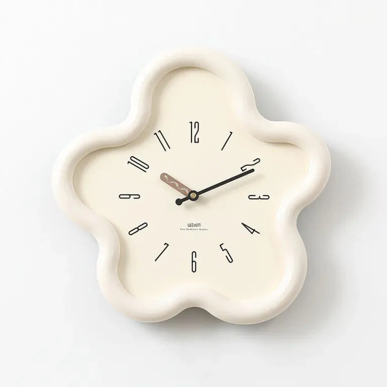 Horloge murale TempoLigne design pétale - Image 3