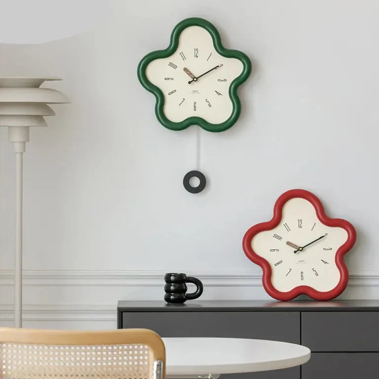 Horloge murale TempoLigne design pétale - Image 6