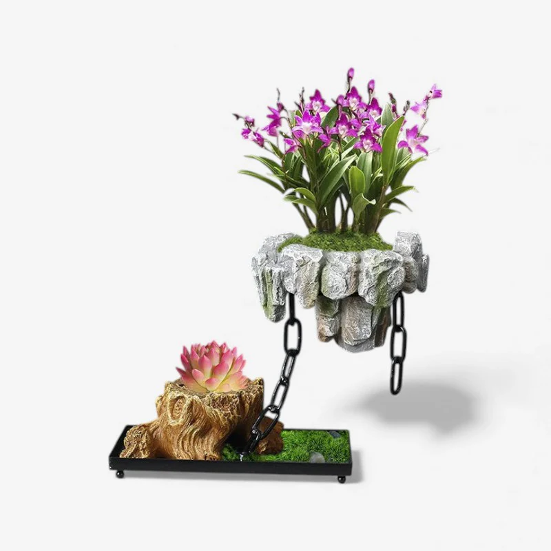 Hangende bloempot met zwevend design - Image 2