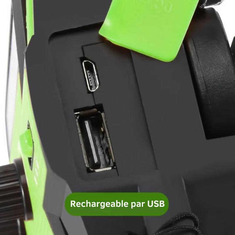 Radio solaire multifonction avec powerbank 4000 mAh - Image 4