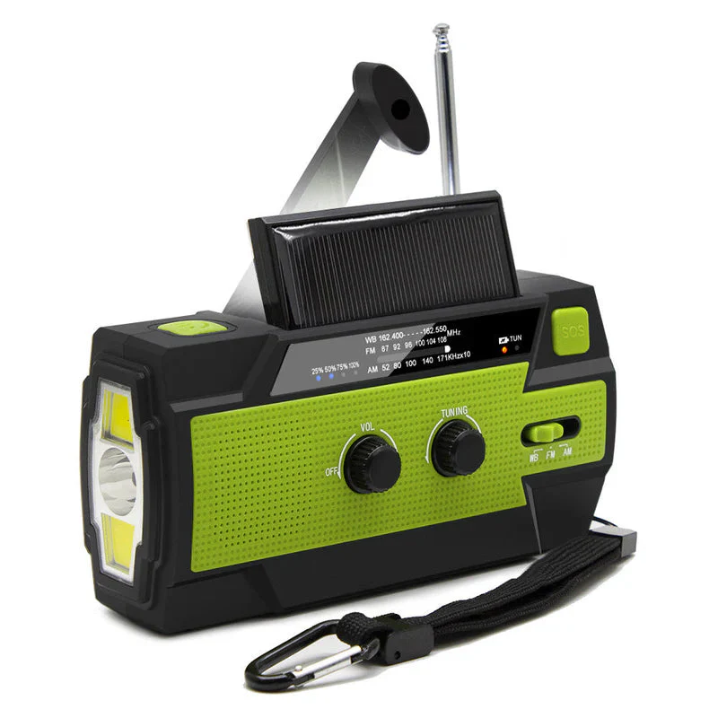 Radio solaire multifonction avec powerbank 4000 mAh - Image 5
