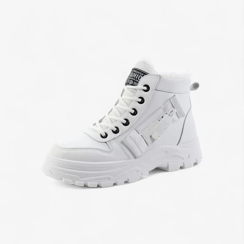 Chaussures femme à lacets bout rond - Image 3