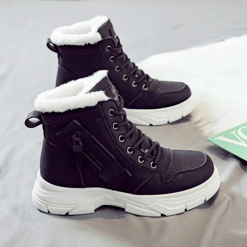 Chaussures femme à lacets bout rond - Image 4