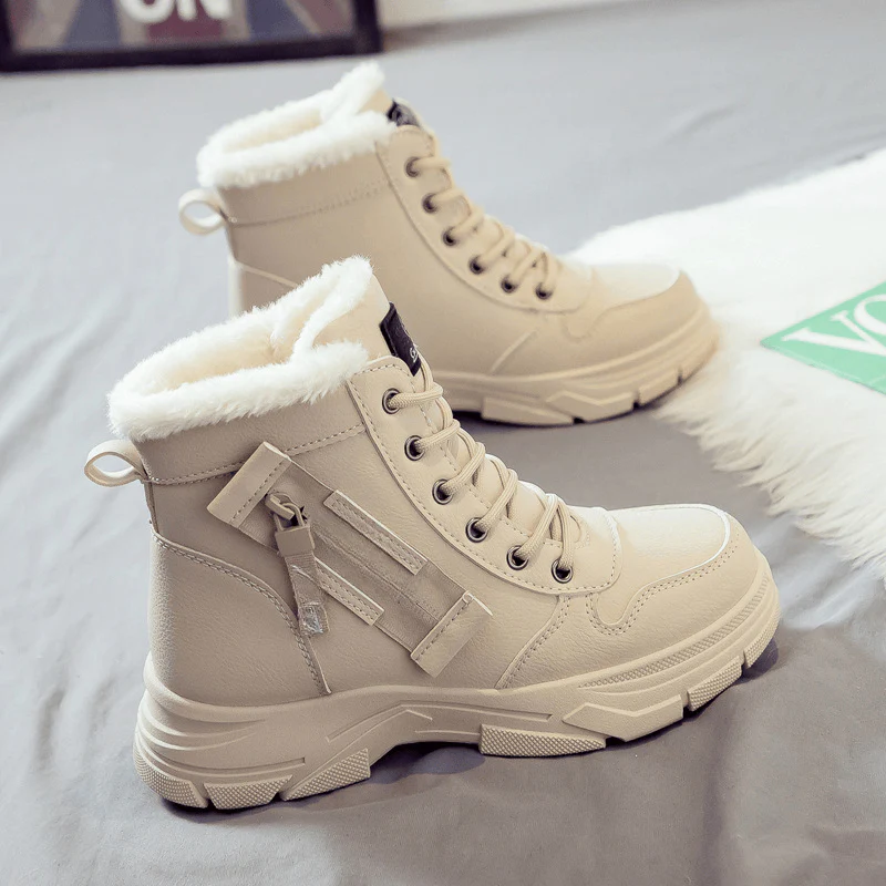 Chaussures femme à lacets bout rond - Image 5