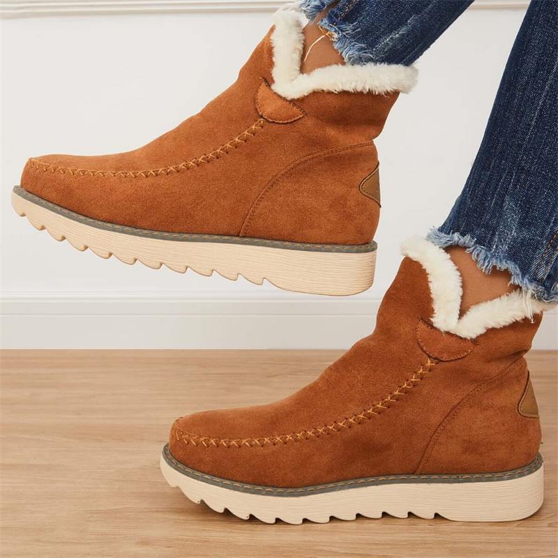 Bottes d'hiver antidérapantes élégantes pour un confort ultime - Image 2