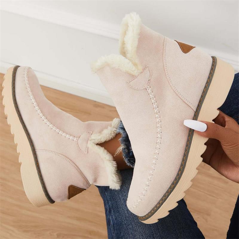 Bottes d'hiver antidérapantes élégantes pour un confort ultime - Image 5