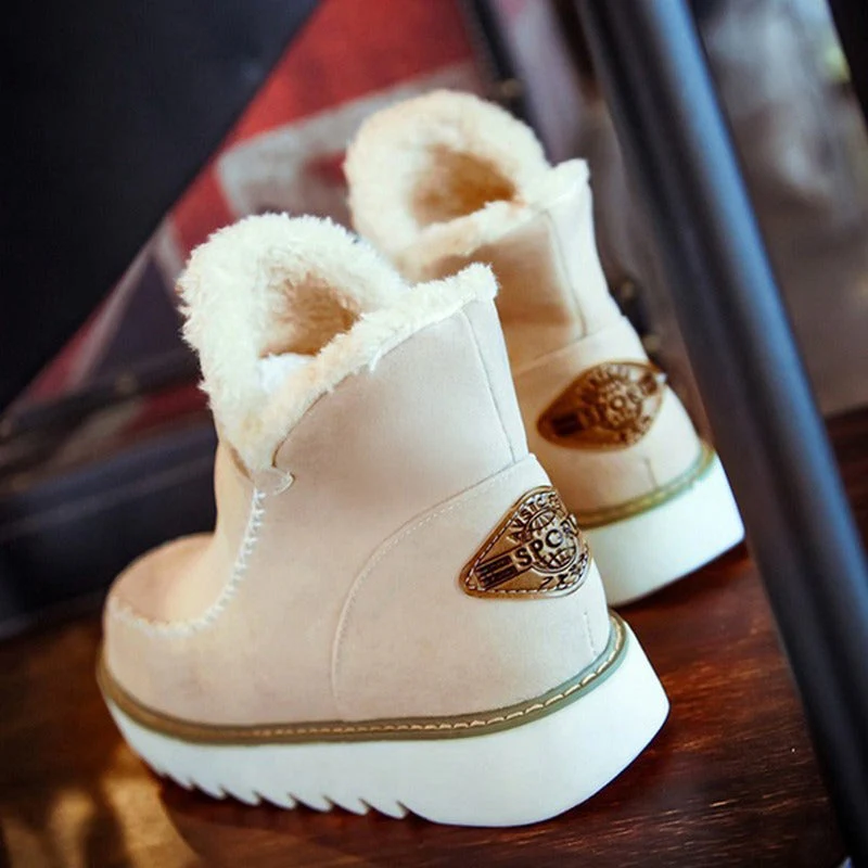 Bottes d'hiver antidérapantes élégantes pour un confort ultime - Image 6