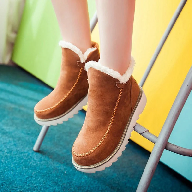 Bottes d'hiver antidérapantes élégantes pour un confort ultime - Image 8
