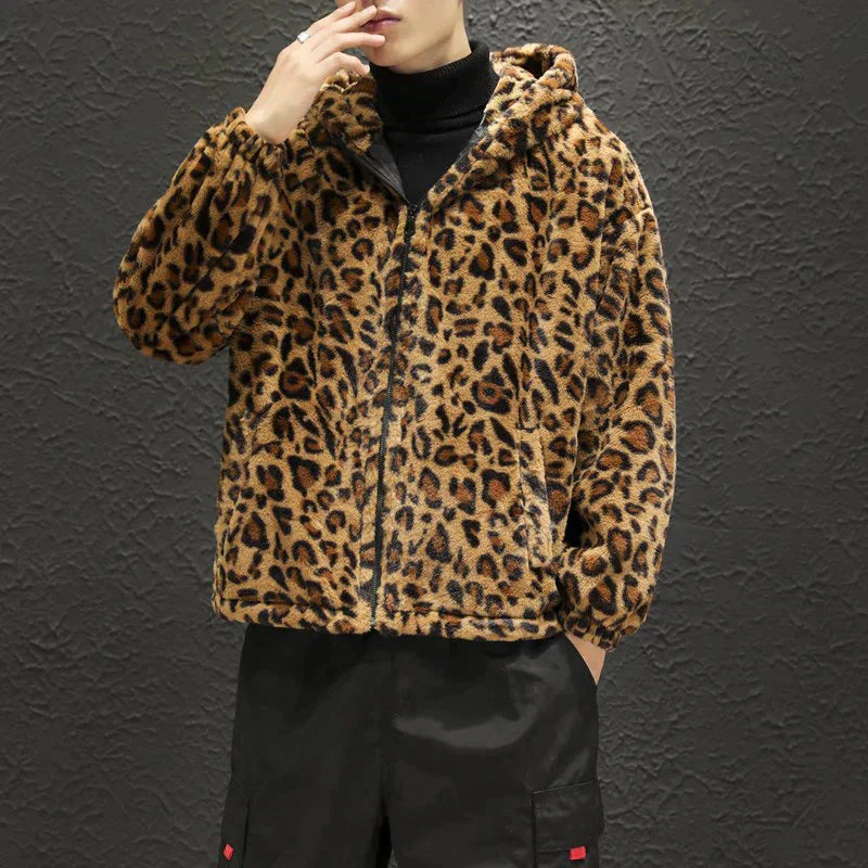 Theo – Veste zippée à capuche et manches longues avec motif imprimé - Image 6