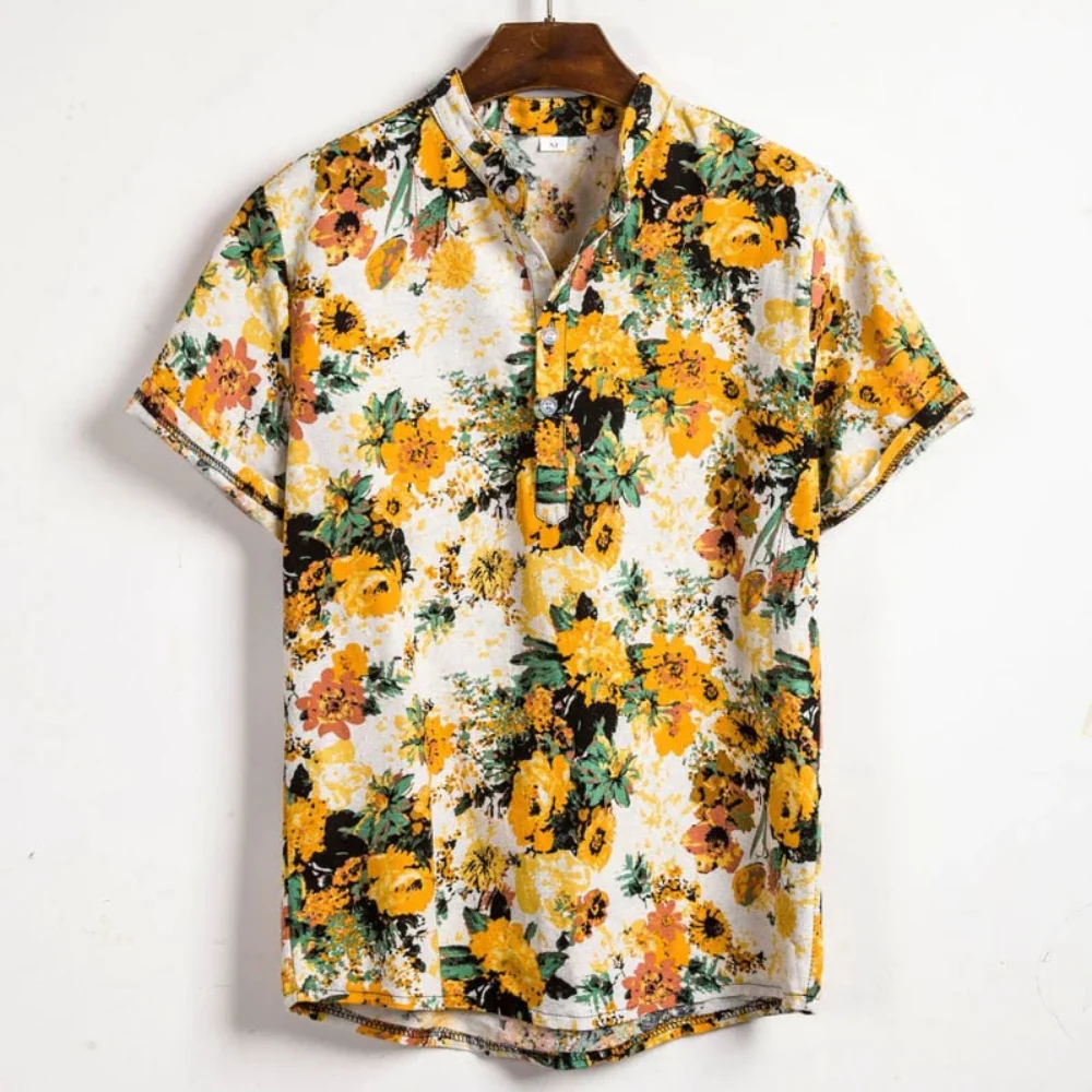 Chemise Thor à Manches Courtes Imprimé Floral