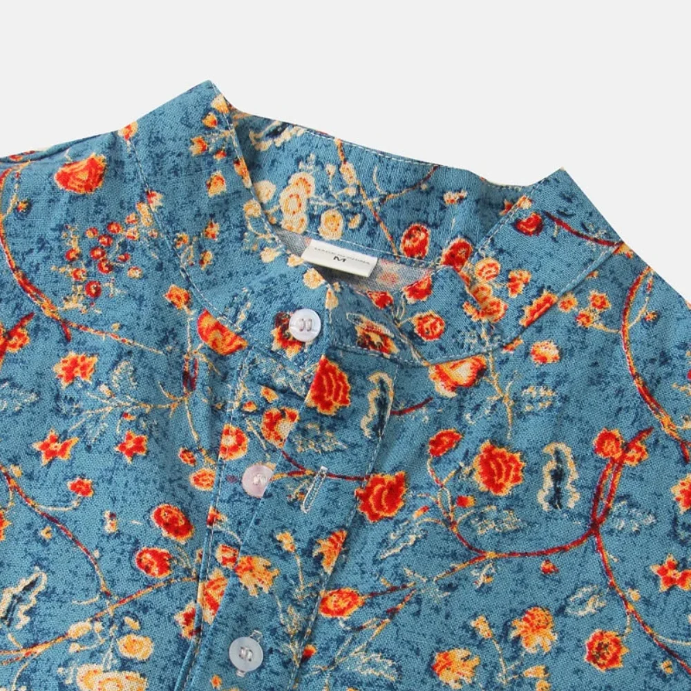 Chemise Thor à Manches Courtes Imprimé Floral - Image 4