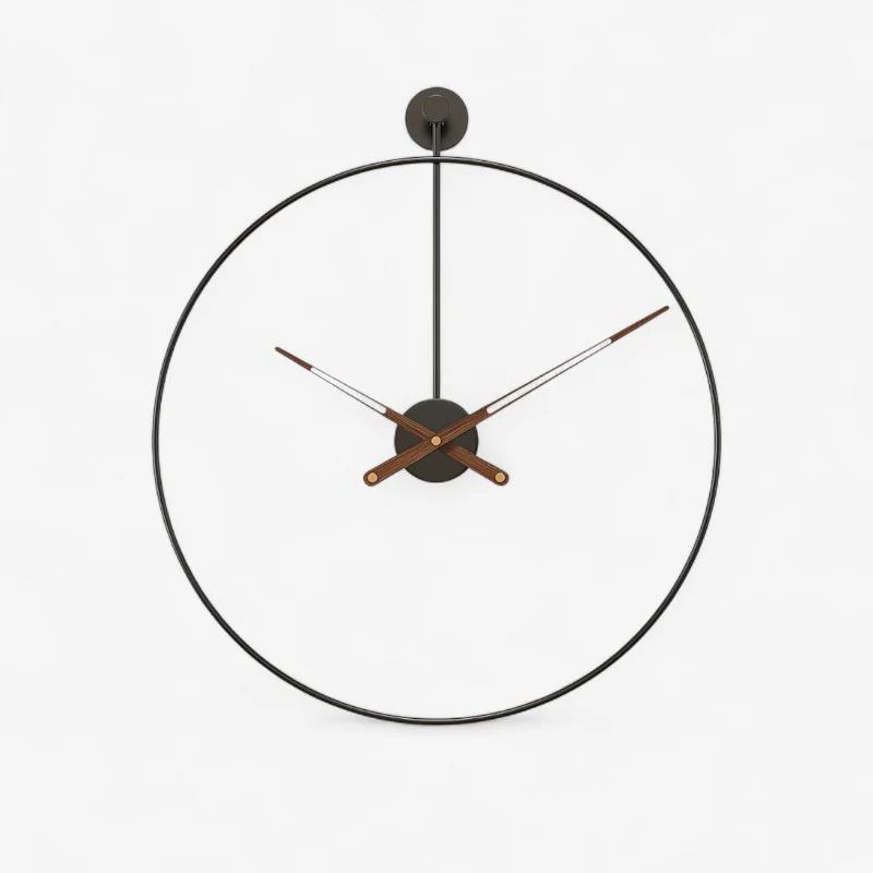 Horloge murale ronde design artistique