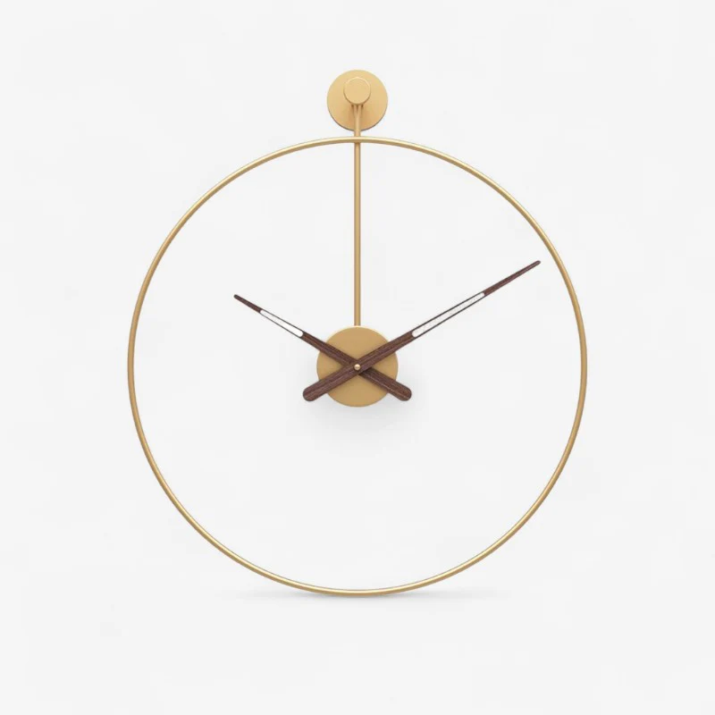 Horloge murale ronde design artistique - Image 2