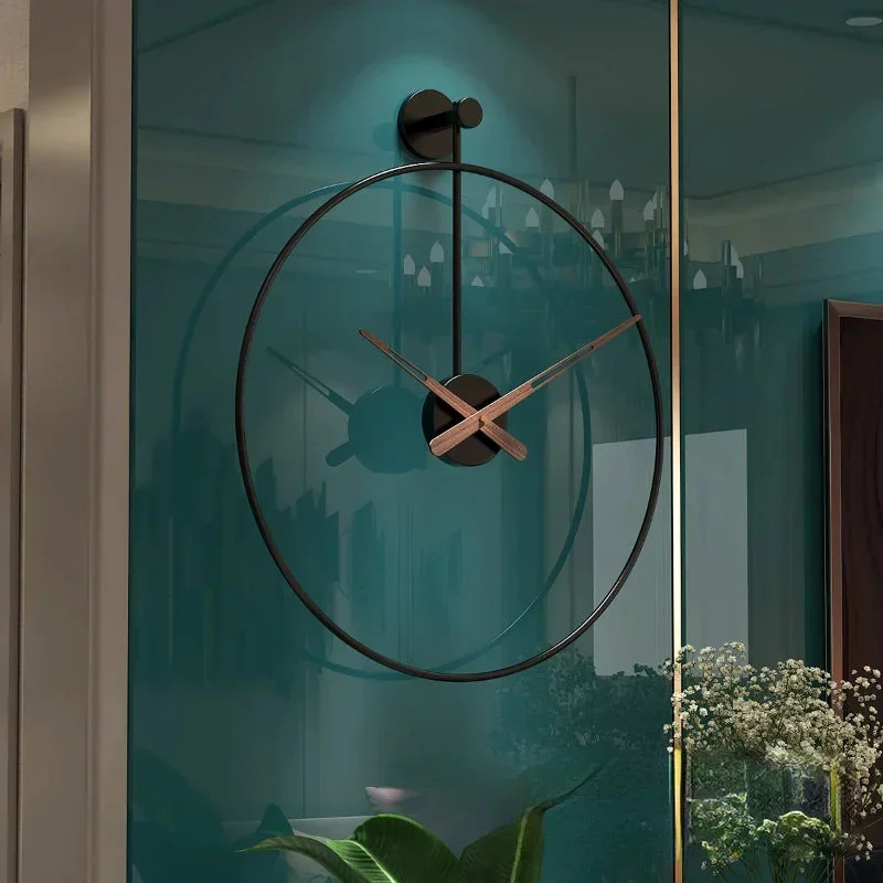 Horloge murale ronde design artistique - Image 4