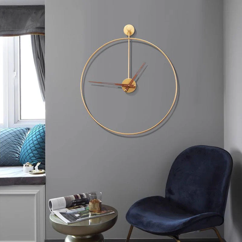 Horloge murale ronde design artistique - Image 5