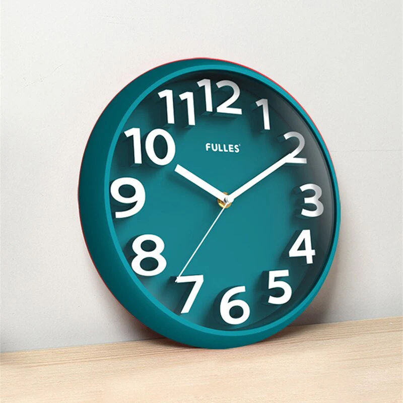 Horloge murale 3D avec grands chiffres - Image 2