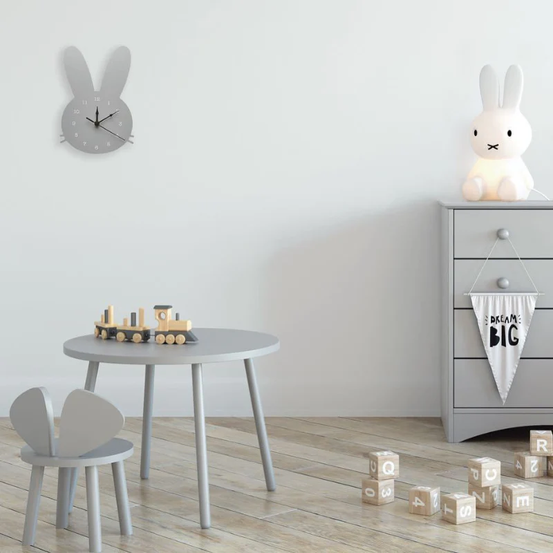 Horloge murale silencieuse lapin - Image 4