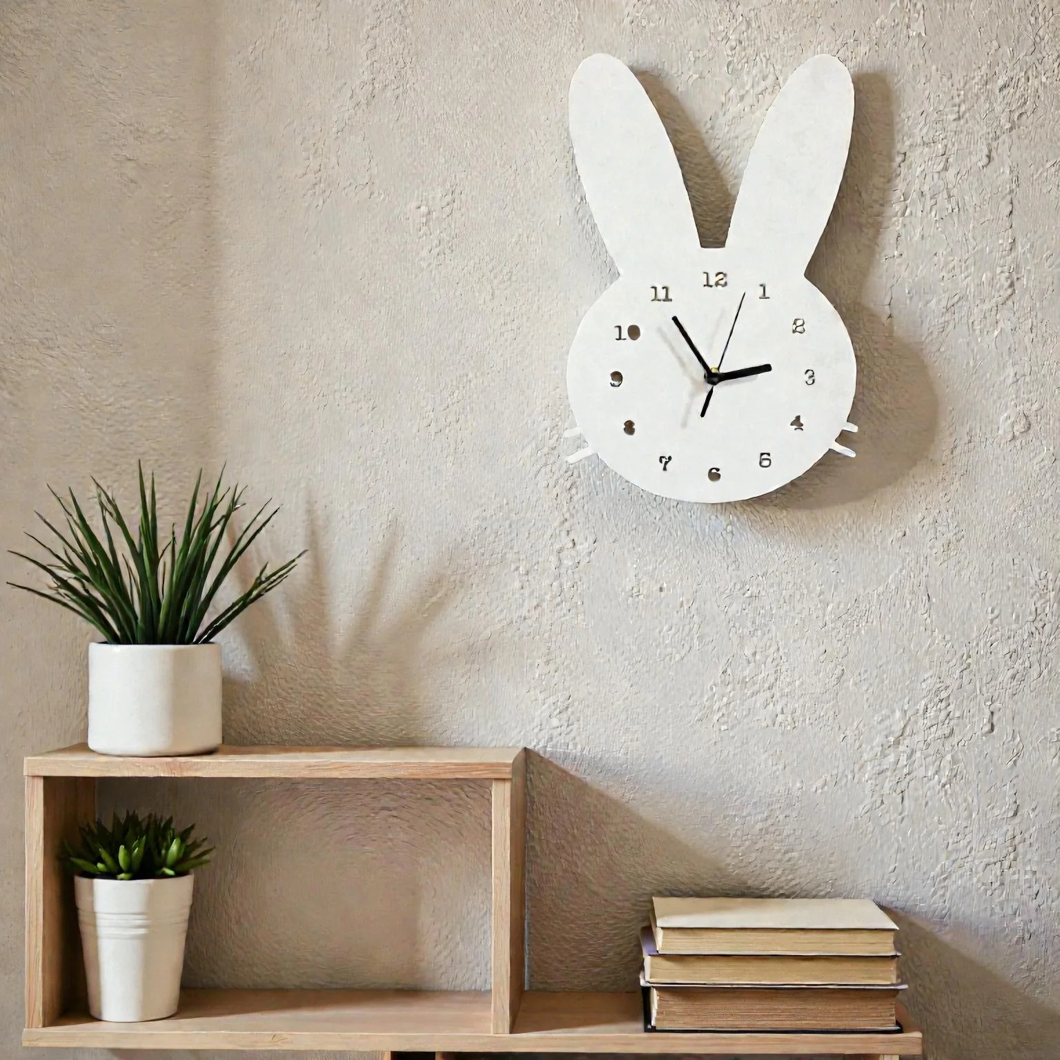 Horloge murale silencieuse lapin - Image 5