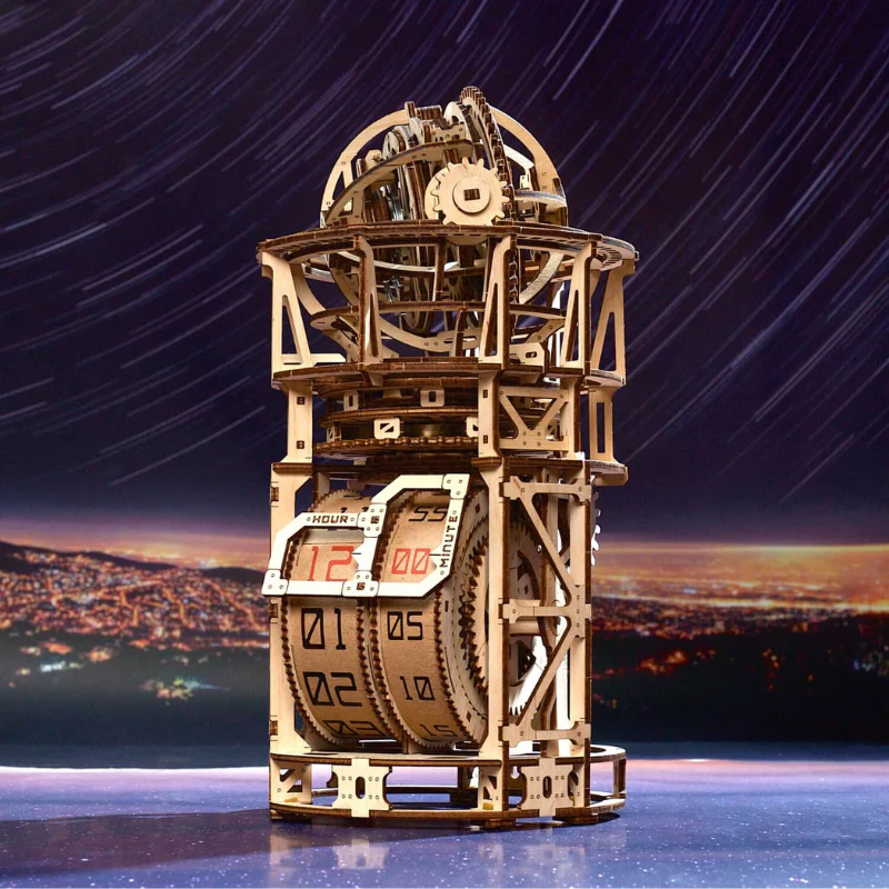 Modèle de Montre de Bricolage Stargazer Tourbillon avec Affichage en Mouvement - Image 2
