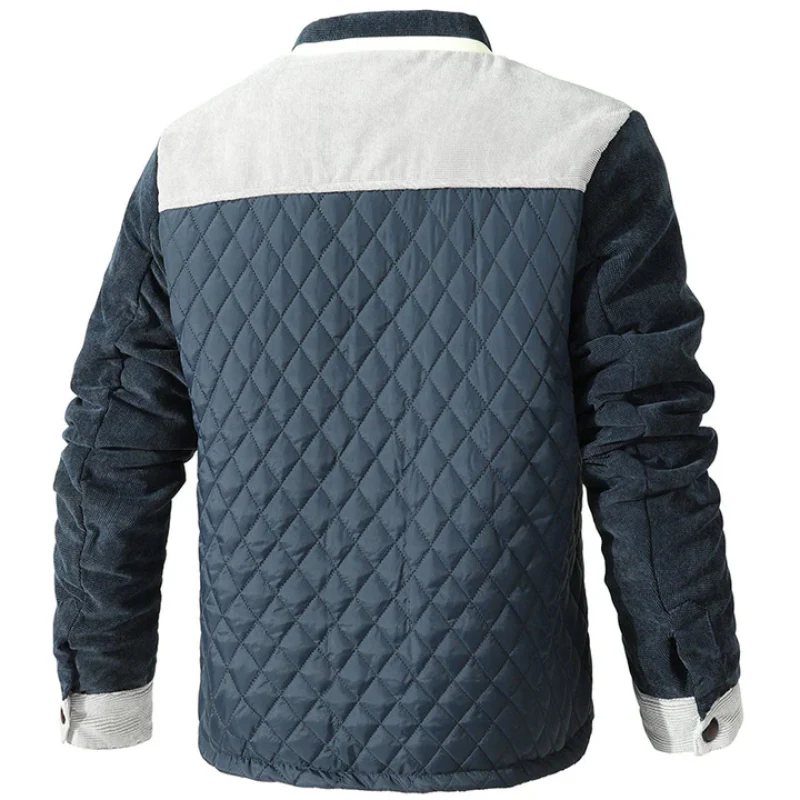 Veste matelassée chaude homme coupe ajustée manches longues - Image 4