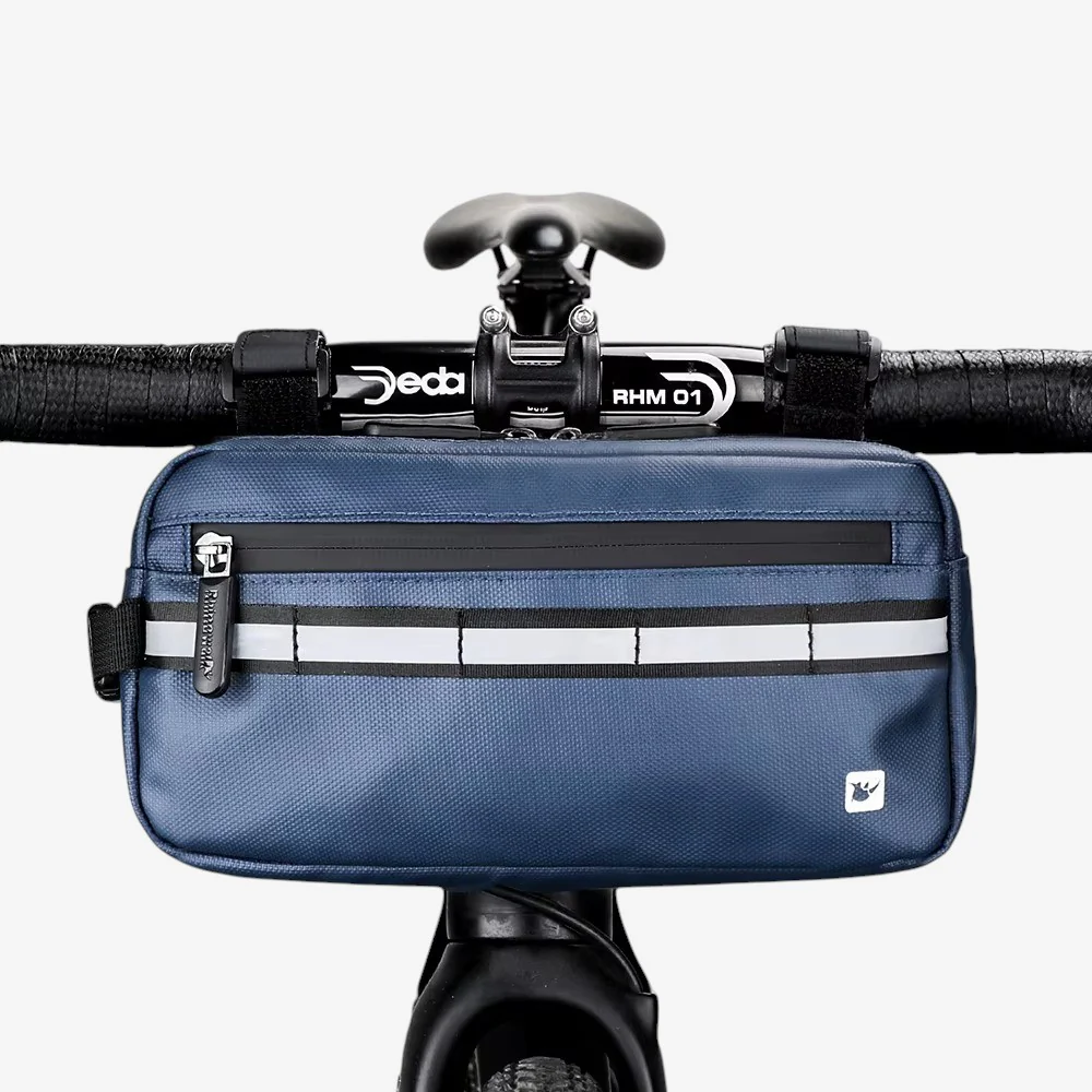 Sac de guidon vélo étanche avec poche zippée - Image 3