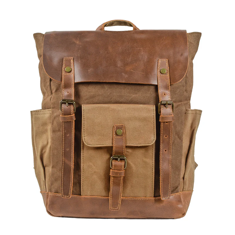 Grand sac à dos multi-compartiments avec sangles à boucle - Image 4