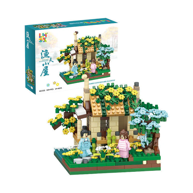 Kit DIY maison en cerisier à construire - Image 4