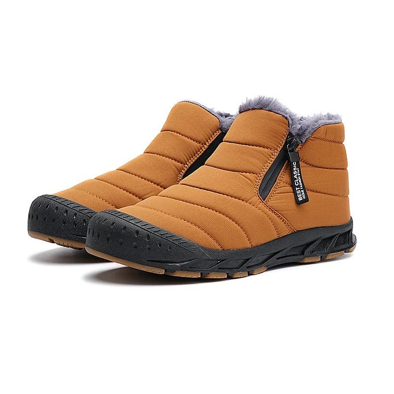 Bottes d’hiver imperméables avec doublure en fausse fourrure - Image 9