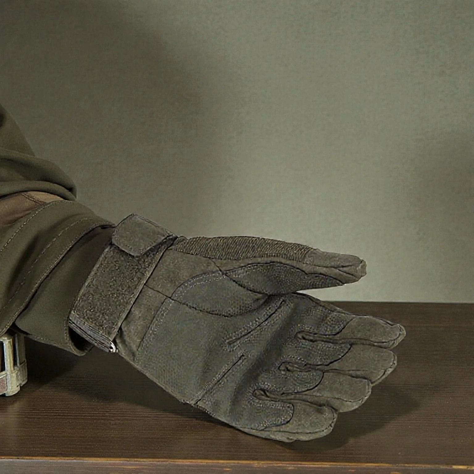 Gants antidérapants à doigts complets avec bande réglable - Image 7