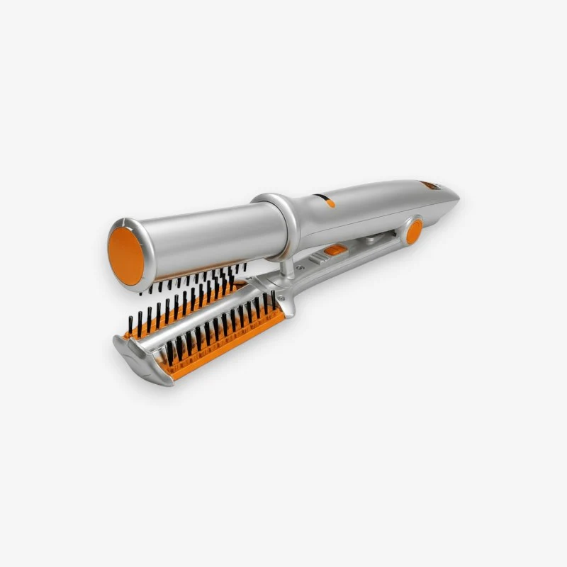 Brosse chauffante rotative 2-en-1