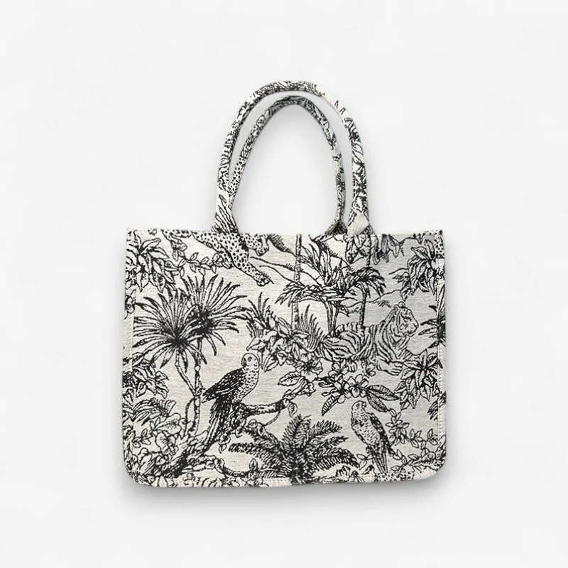 Sac bandoulière brodé floral - Image 2