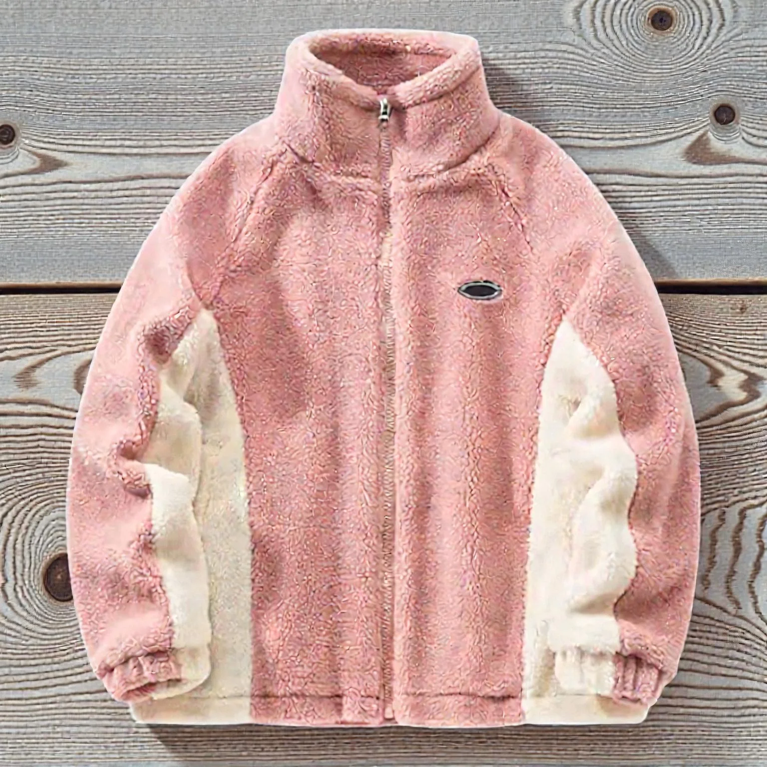 Veste zippée ample manches longues - Image 4