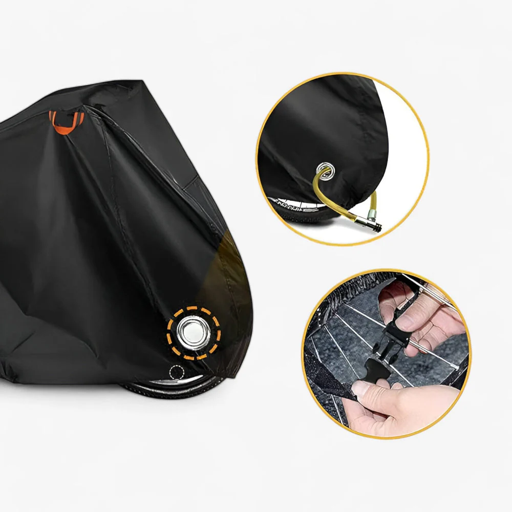Housse de vélo imperméable coupe-vent - Image 2