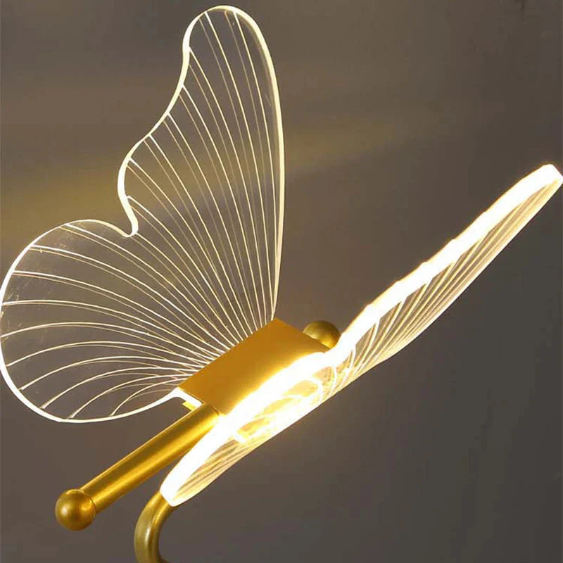 Lampe de Table avec Accent Papillon - Image 5