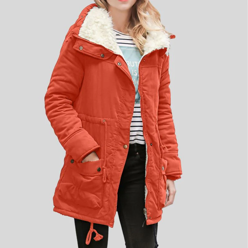Veste à Manches Longues avec Poches Frontales et Fermeture Boutonnée - Image 7