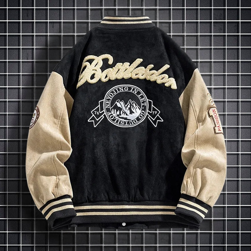 Veste Bomber Boutonnée Manches Longues avec Poches - Image 4