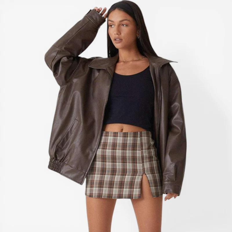 Veste bomber femme à manches longues - Image 2