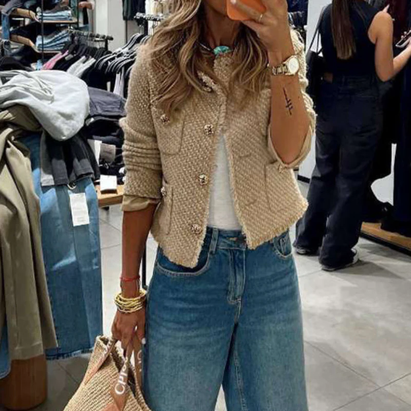 Veste courte femme manches longues - Image 6
