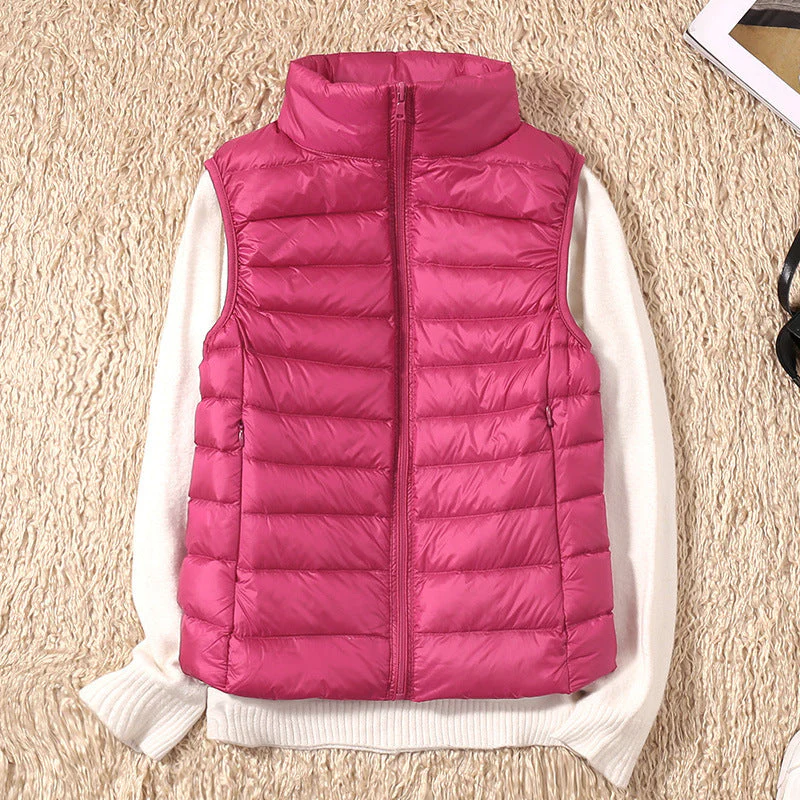 Veste sans manches femme zippée col montant - Image 18