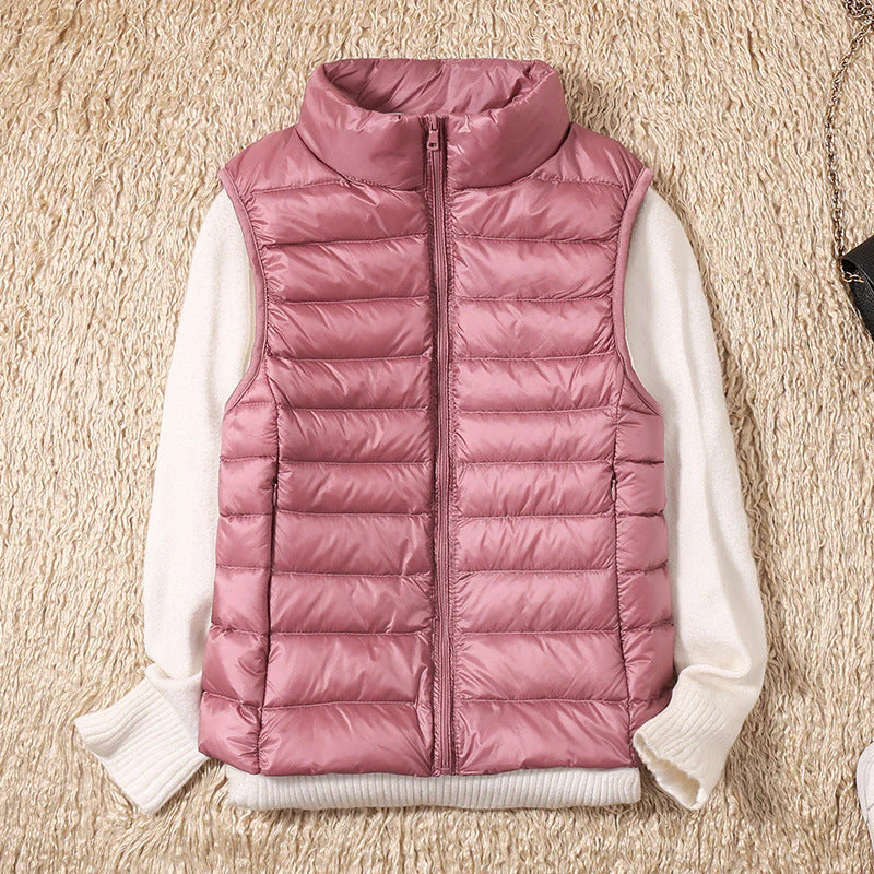 Veste sans manches femme zippée col montant - Image 19