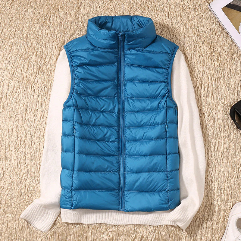 Veste sans manches femme zippée col montant - Image 20